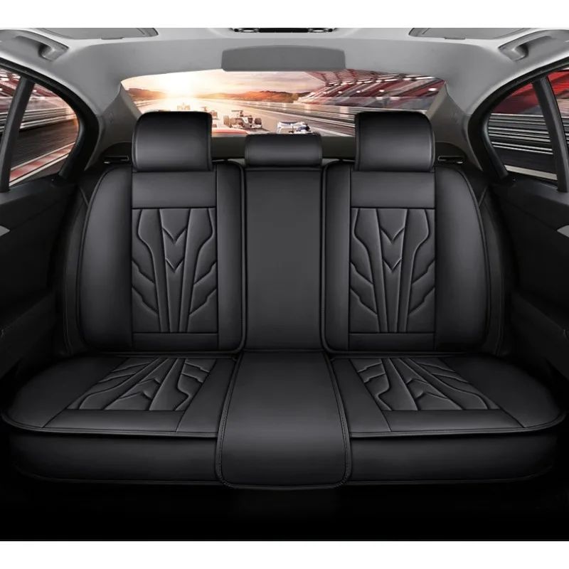 Full Coverage Pu Leather Car Seat Covers for Geely All Models Geometry C Atlas Coolray Emgrand EC7 Tugella Car Accessories