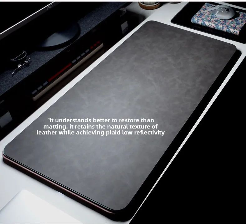 Desk Pad Waterproof PU Mouse Pad Large Mousepad Laptop Non-slip Desk Mat Keyboard Mats Mouse mat mouse wrist guard three pieces