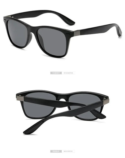 Polarized Sunglasses Unisex Rectangle Vintage Sunglasses Design Retro Sun Glasses Man Eyeglass Casual Goggles UV400 Eyewear