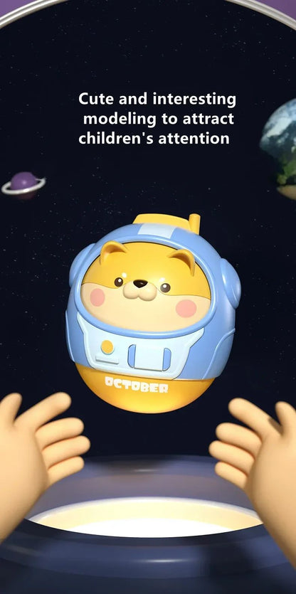 Brinquedo de Bebê Chocalho Animais Bamboleantes de 6-12 Meses Sino de Bebê em Formato de Desenho Animado Bonito para Recém-Nascidos Presente de Aniversário