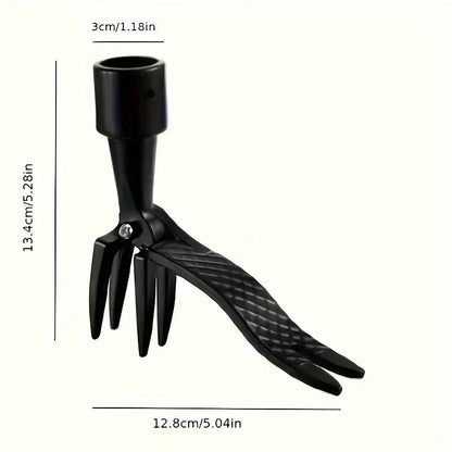 Black Weeding Head Replacement Gardening Claw Foot Pedal Weed Puller Stand Up Weeding tool Digging Weeder Root Remover