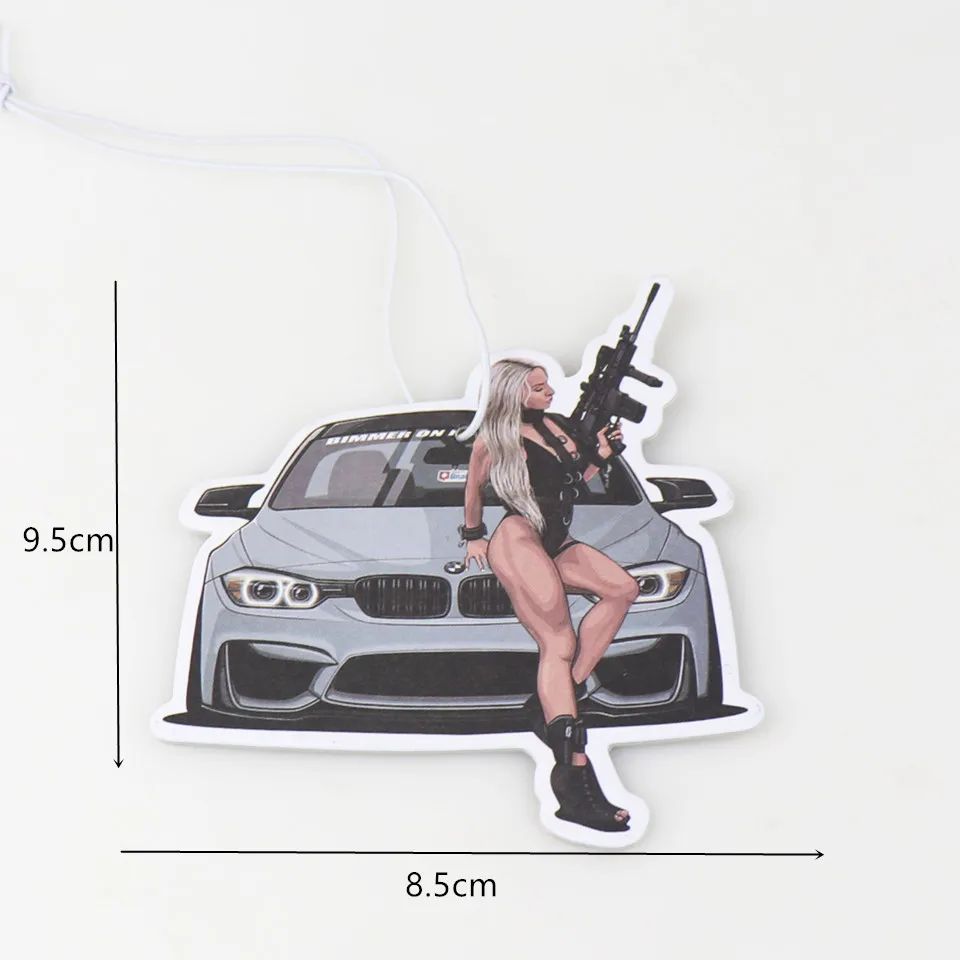Perfume de Carro Pingente Aromatizador de Ar Interior Espelho Retrovisor Pingente para Decoração de Carro Acessórios Presente para Marido