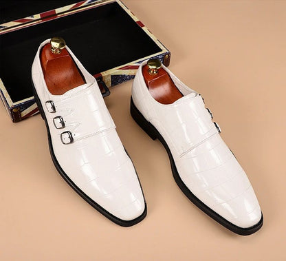 Slip on Dress Shoes Men Oxfords Fashion Business Office Men's Shoes Classic Luxury Leather Male Suits Shoes Italian Wedding Shoe