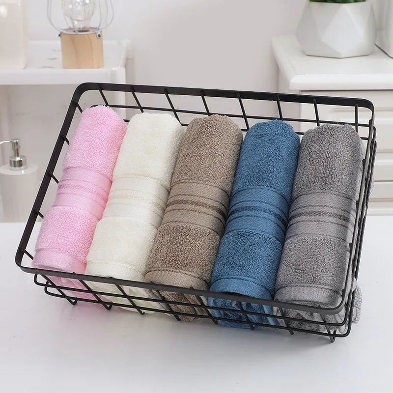 Luxury 100% Bamboo Bathroom Towels 34x74cm Hand Face Bath Towels Washcloths Hotel Home Daily Use Christmas Personalized Gift