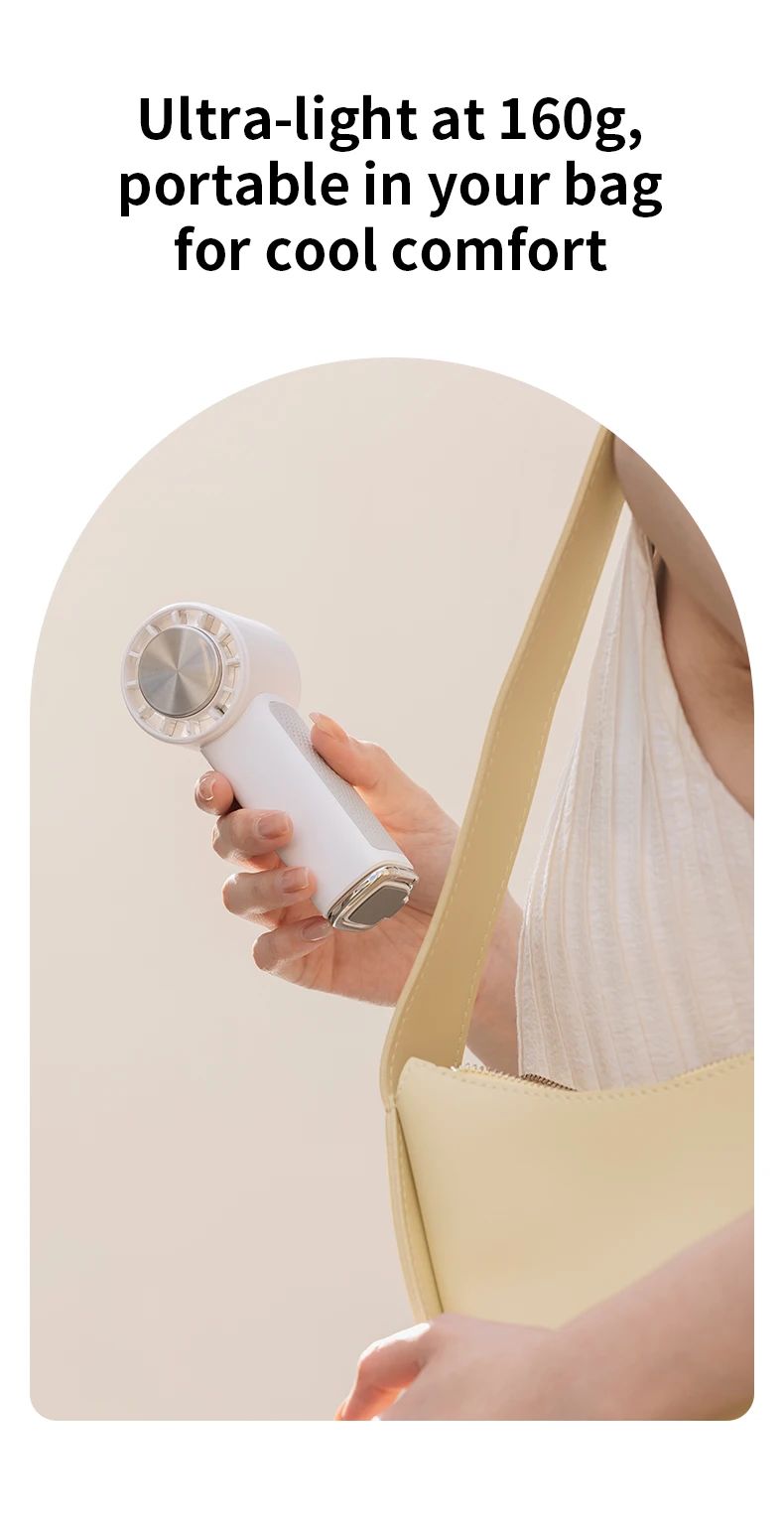 Mini Air Conditioner Portable  Air Cooler USB Rechargeable 2000mAh Hand Fan Mini Air Conditioning for Outdoor Camping