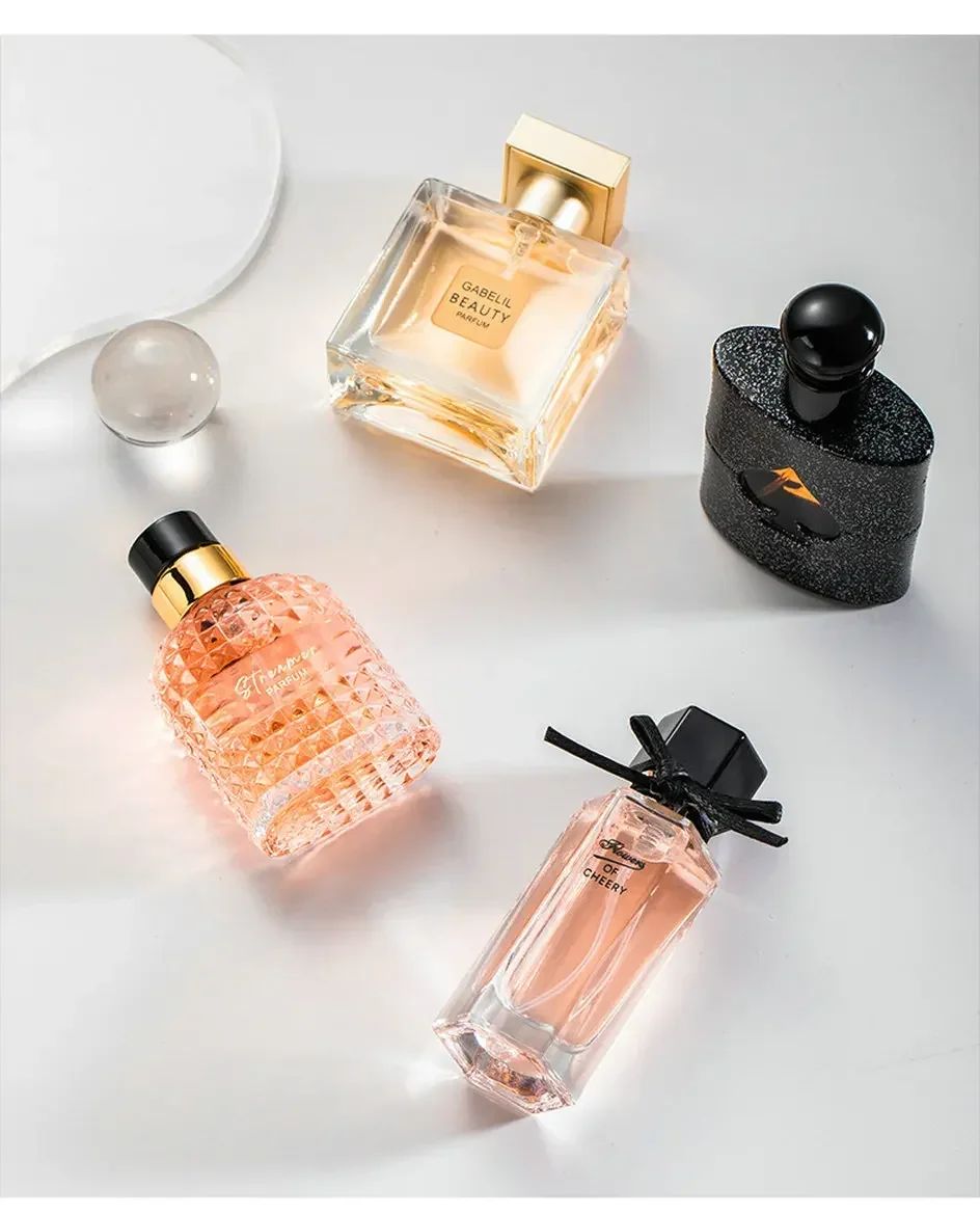 Perfume Feminino Original 105ml Caixa de Presente Conjunto de Quatro Peças Fragrância Fresca Duradoura Eau