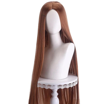 40 Polegadas 24 Estilos Peruca Cosplay Longa Lisa Divisão Central Loiro Rosa Vermelho Roxo Perucas de Cabelo Sintético Resistentes ao Calor