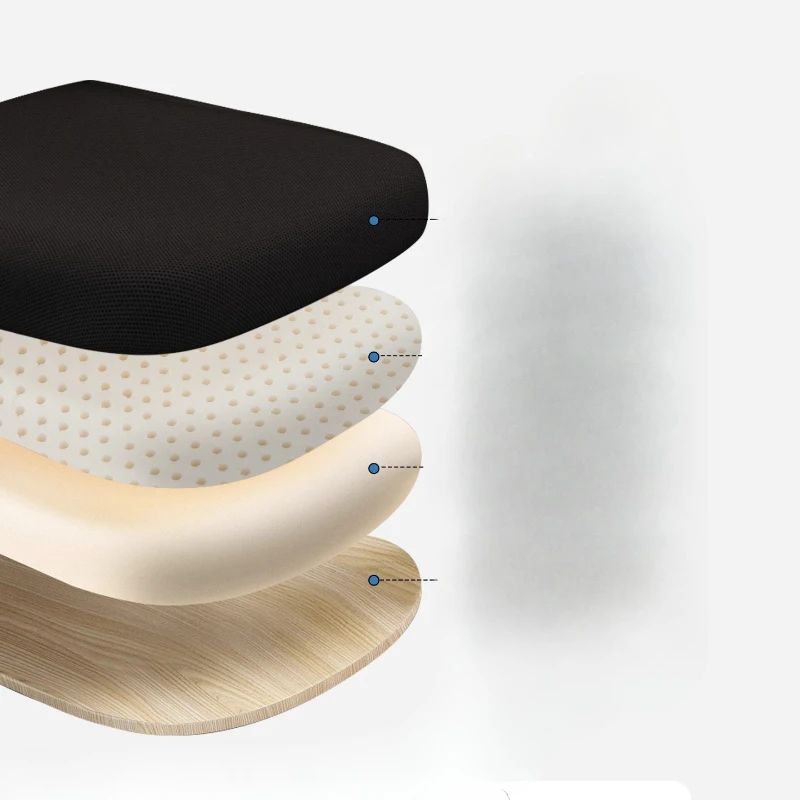 Ergonomic Office Chair Mesh Back Lumbar Support Adjustable Height Reclining Swivel Rolling Caster Home Office Study Meeting Room