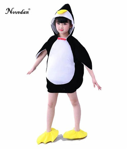 Pingouin Halloween Costume bébé enfants enfant en bas âge infantile garçons filles déguisement Animal Cosplay carnaval fê