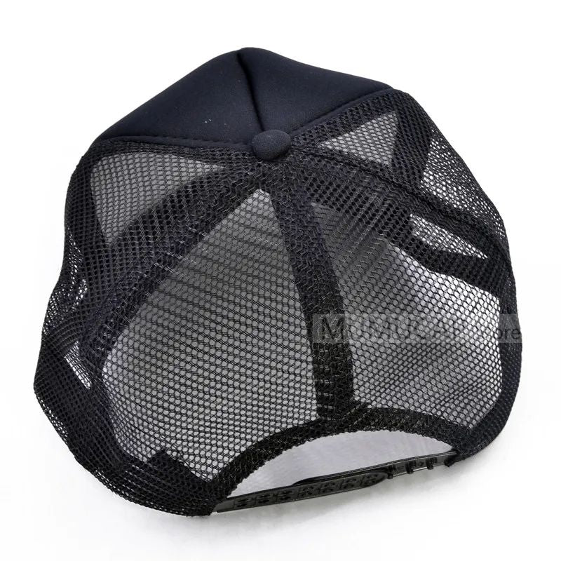 Boné de Beisebol com Ossos de Peixe Crânio Chapéu de Pesca ao Ar Livre Masculino Boné de Malha Respirável de Verão para Entusiastas da Pesca, Bonés Snapback Ajustáveis