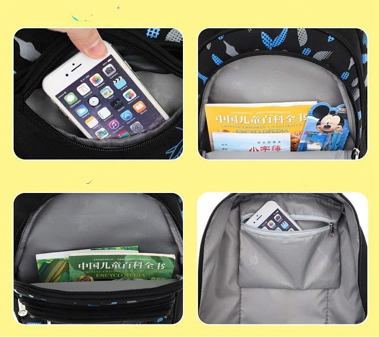 Kids backpack children School Bags For Boys orthopedic school Backpack Waterproof Primary Schoolbag book bag mochila infantil