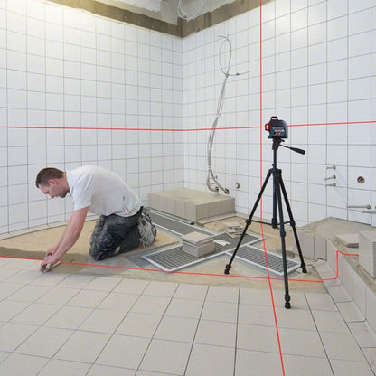 Bosch BT150 Tripé Compacto com Altura Extensível para Uso com Níveis a Laser de Linha, Níveis a Laser de Ponto, Níveis a Laser, Ferramenta de Medição de Fita