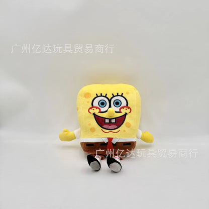 Spongebob Plush Patrick Star Eugene H. Krabs Gary the Snail Plush Toy Throw Pillow Halloween Decorations Birthday Gift Boy