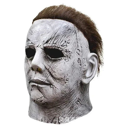 2026 Masque d'Halloween en Latex Unisexe Michael Myers Moordenaar, Accessoire de Cosplay