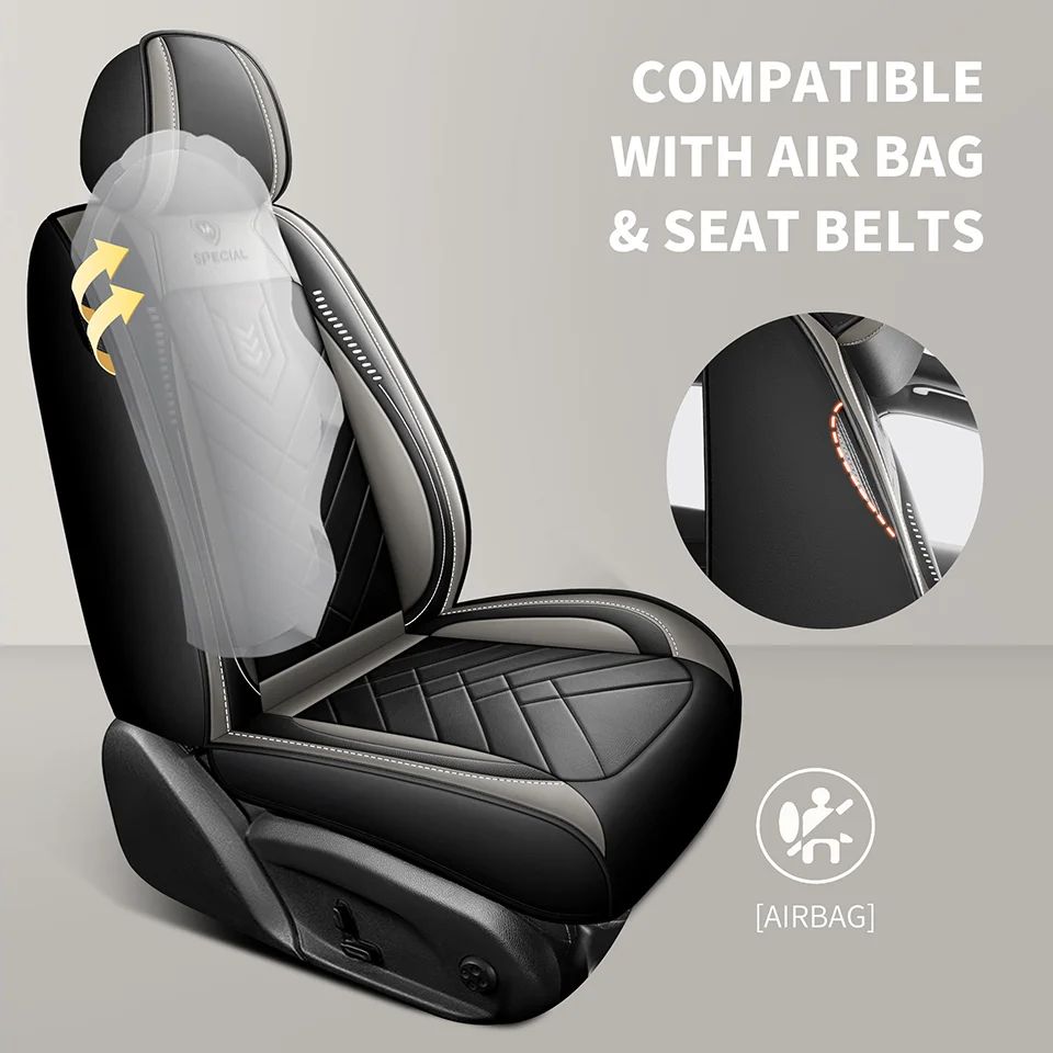 Car Seat Cushion Four Seasons Universal Artificial Leather Seat Cover 2026 Newly Upgraded Waterproof Seat Cover car accessories