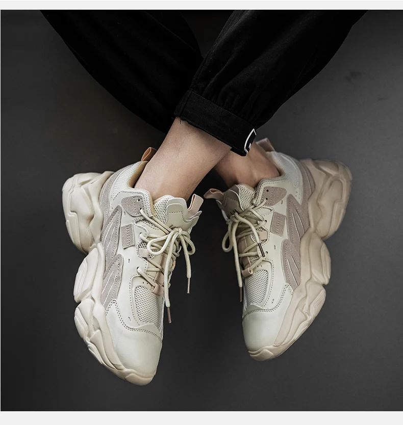 Men Sneakers Hidden Heels Elevator Shoes Plus Size 45 46 Heightening Shoes For Men Fashion Breathable 8cm 6cm Sports Taller Shoe