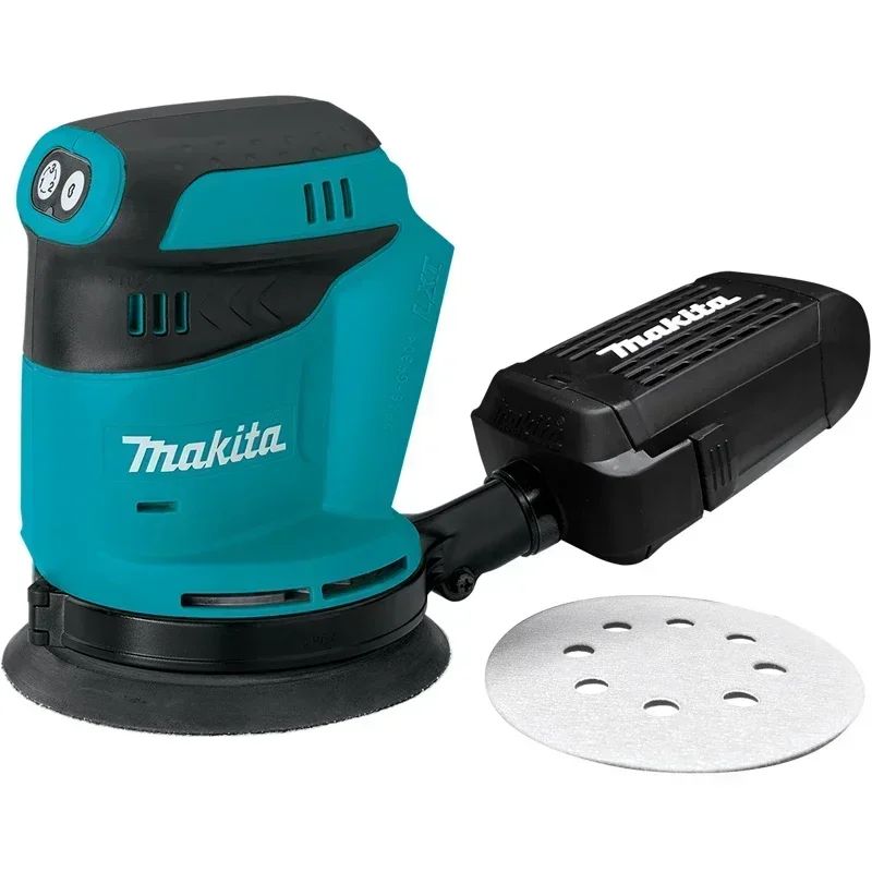 Lixadeira Roto-Orbital a Bateria Makita DBO180Z 18V Sem Escovas para Marcenaria Lixamento Polimento de Massa Ferramenta Sem Bateria