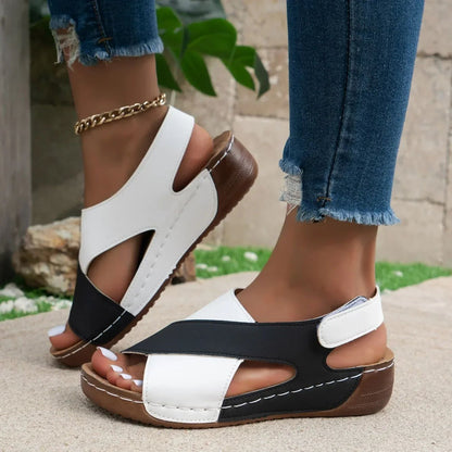 Women Wedges Sandals Summer New Fashion Sandals Lightweight Casual Sandals Shallow Outdoor Beach Shoes Women Sandalias De Mujer