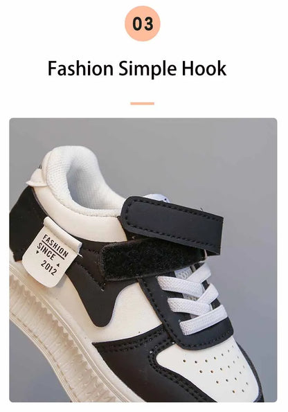 Children's 2023 New Design Sneakers Boys Fashion Sport Shoes Girls Casual Shoes Breathable Non-slip Student Shoes Kids Footwears