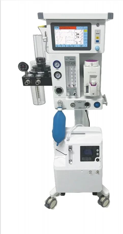 Máquina de Anestesia Veterinária Integrada DA1200V9 com Aquecimento de Circuito Respiratório para Animais de Estimação e Fonte Dupla de Ar Inteligente