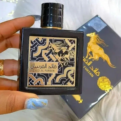 Colônia Árabe Fursan 100ml Perfume Unissex Masculino Feminino Alta Qualidade Longa Duração Levemente Perfumado Feromônios Presentes