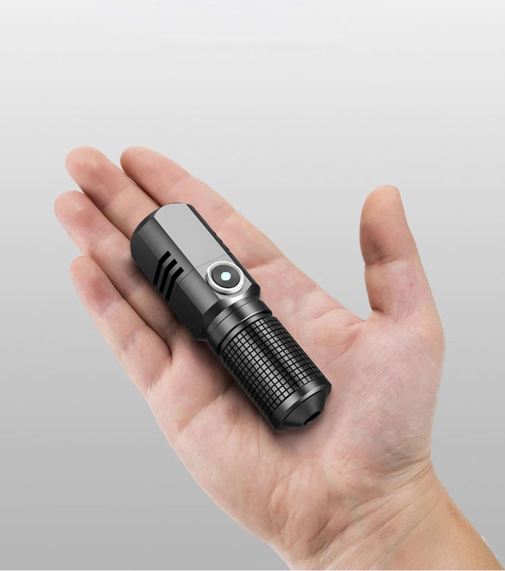 10000 Lumens Mini Powerful Led Flashlight XHP50 Built in Battery 3 Modes Usb Rechargeable Flash Light Torch Lamp Flashlights