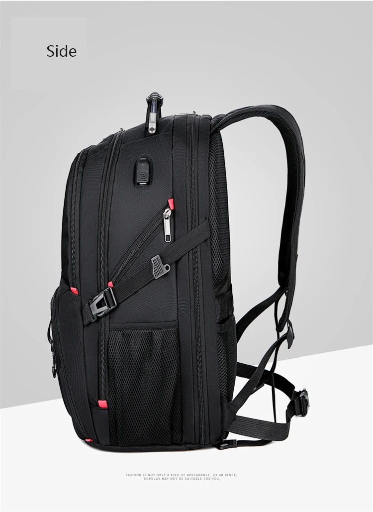 2025 Swiss-Multifunctional bags Durable 17 Inch Laptop Backpack, Travel Bag,College Bookbag,USB Charging Port,Water Resistant