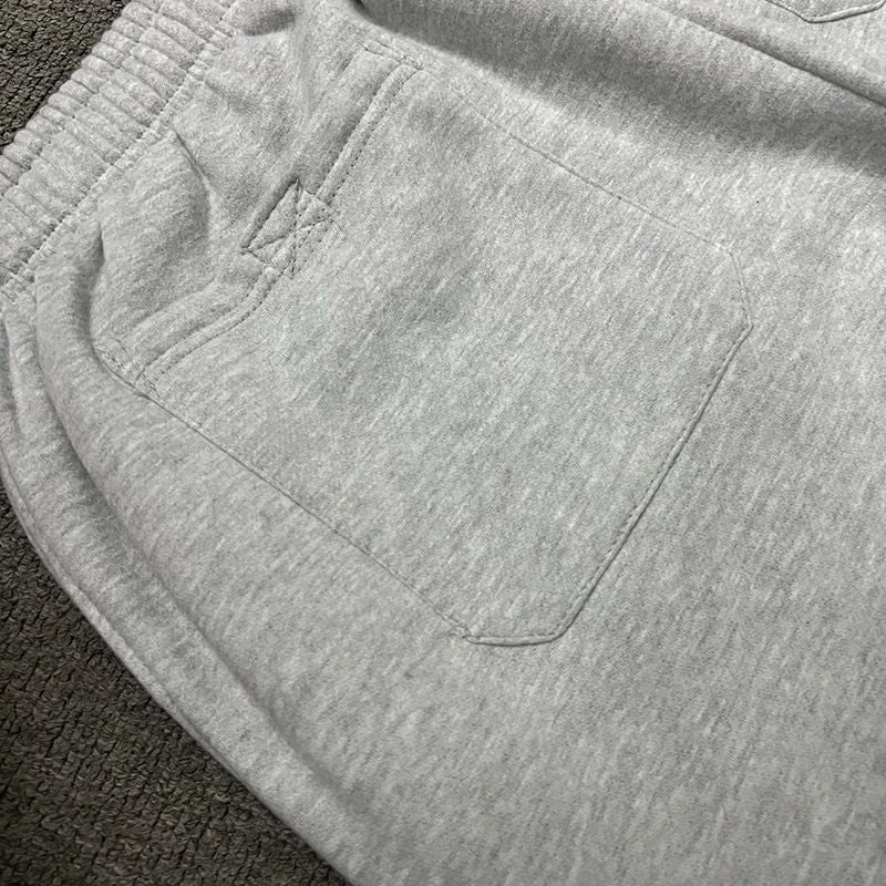 American High Street Black Sweatpants ADWYSD Pants Sunroll Fleece Zipper Pocket Men Women Cleanfit Trousers