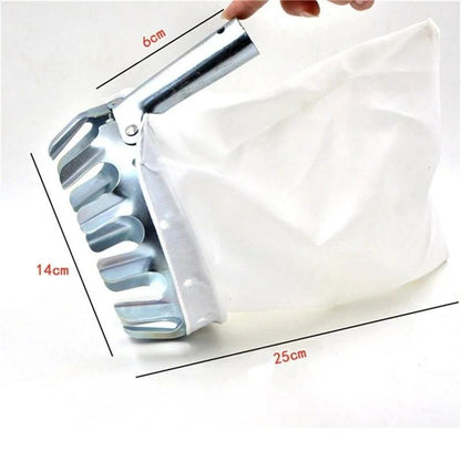 Farm Fruit Picker Garden Orchard Peach Apple Tall Tree Picker Metal Picker Collection Bag Autumn Harvest Convenience Tool