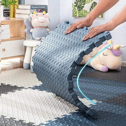 16pcs 30*30cm Puzzle Mat For Children Thick Baby Play Mat Kids Carpet Mats EVA Foam Rug Children Room Activities Mat For Baby