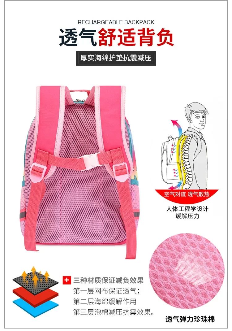 Mochila escolar de jardim de infância para meninos, desenho animado fofo de dinossauro, para estudantes, bebês de 2 a 5 anos, mochila de menina, mochila Homem-Aranha