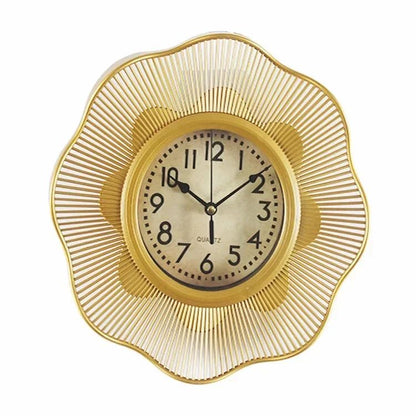 10 Inch Retro Home Wall Decoration Wall Clock Time Accurate Border Three-dimensional Hanging Quartz Clock for Decoration