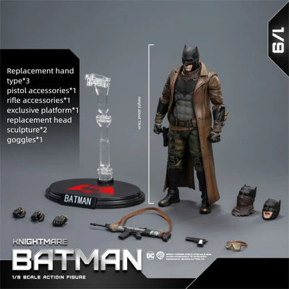 BVS batman Fondjoy Nightmare Desert Batman 19cm Action Figure DC Movie Characters Collectible Model PVC Model Boys Birthday Gift