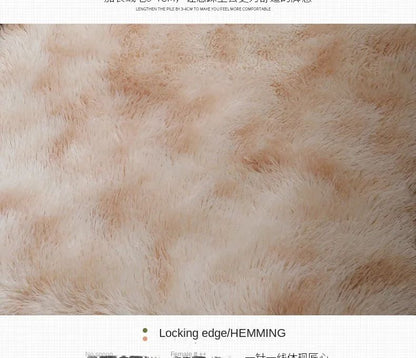 Super Soft Plush Round Rug Mat Fluffy White Carpets For Living Room Home Decor Bedroom Kid Room Decoration Salon Thick Pile Rug