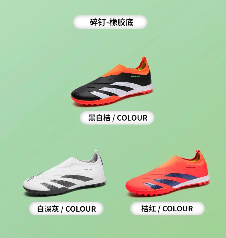 Mens High Quality Ultralight Football Shoes Society Cleats Indoor Soccer Shoes Professional Original Fast Futsal Football Boots