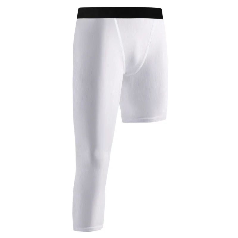 Single Leg Basketball Leggings Quick Drying 6-14 Years Teen Boys Running Football Yoga Fitness Compression Pants Sports