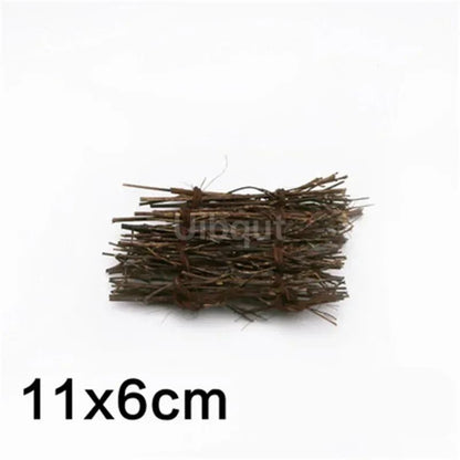 Japanese Korean fence plate Cuisine Sushi Boats Bamboo Creative Exquisite Sushi Tools Vintage bamboo sushi dish bamboo fence