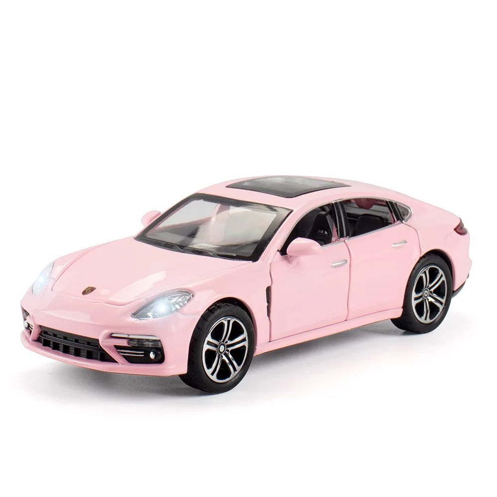1:32 Porsche Panamera Diecasts Toy Cars Miniature Scale Alloy Simulation Vehicles Car Model Children Birthday Gifts Collection