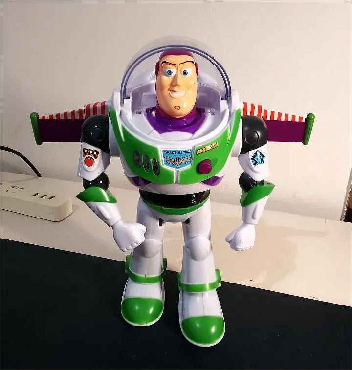 40cm Disney Toy Figuras de Anime Toy Story 4 Woody Buzz Jessie Rex Bonecos Modelo Falantes Figurinhas de Ação Coleção de Decoração Brinquedo de Natal
