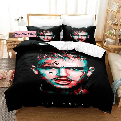 Conjunto de Cama Lil Poop Solteiro Casal Queen King Adulto Infantil Quarto Conjunto Capa de Edredom Impressão 3D Conjunto de Lençóis 2022