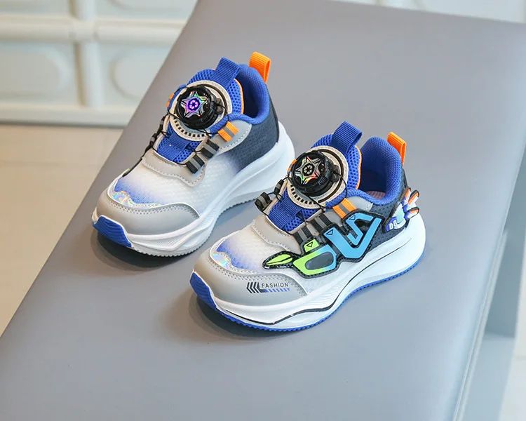 2025 Kids Breathable Mesh Sneakers | Non-Slip Soft Sole Outdoor Running Shoes for Boys Girls,