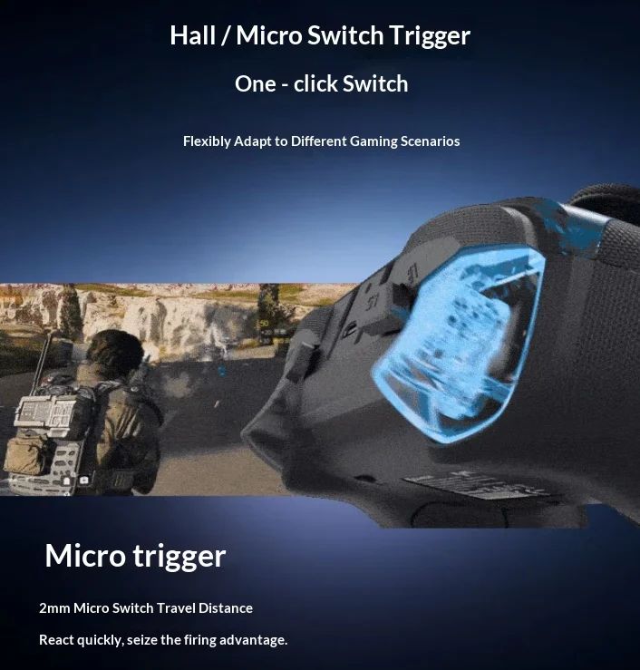 Game Sir G7 Pro 8K Aimlabs Game Controller Tmr Joystick 8000Hz Wired Gamepad for PC Steam Switch Android Apple One Click Wake NS