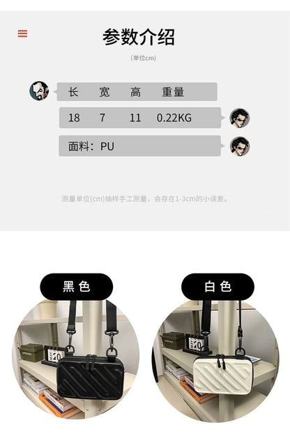 2025 New Men's Bag Fashion Trend Shoulder Bag High Quality Design Crossbody Bag PU Light Luxury Handbags ????? HOT SALE