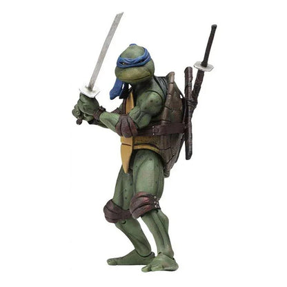 Ninja Turtle Anime Action Figure Neca 1990 Film Version Edição limitada, Estátua de PVC Presentes de Aniversário do Menino