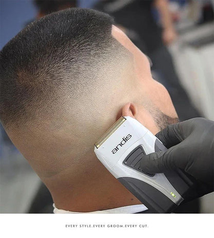 Andis Profoil Lithium Plus 17205 Barber Hair Cleaning Electric Shaver For Men Beard Stubble Razor Bald Shaving Machine charger