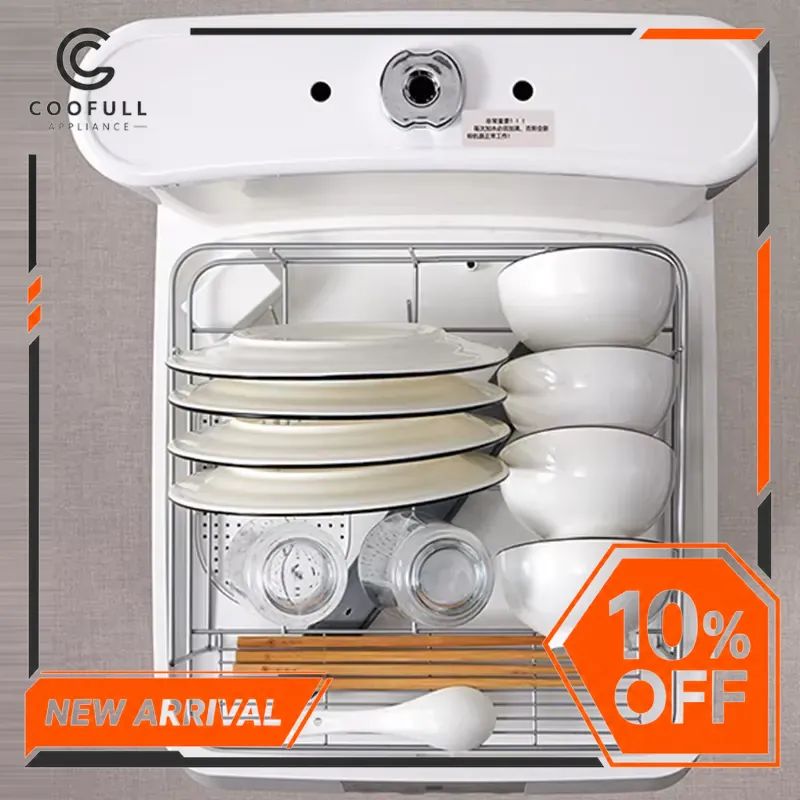 Mini Dishwasher Portable Countertop Washing Machine Automatic Smart Desktop Cleaner for Home Kitchen Glass High Temperature
