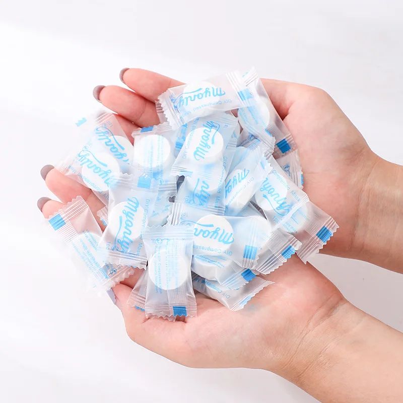 Portable Disposable Face Towel Washing Towels Non-woven Compressed Towel Tablet Capsules Home Textiles Bathrobe Textile Garden