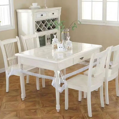 Tablecloth, Thin Transparent Plastic, Oil-Proof Wiping Tablecloth for Dining Tables, Parties, Camping(Odorless)