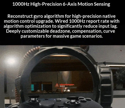 Game Sir G7 Pro 8K Aimlabs Game Controller Tmr Joystick 8000Hz Wired Gamepad for PC Steam Switch Android Apple One Click Wake NS