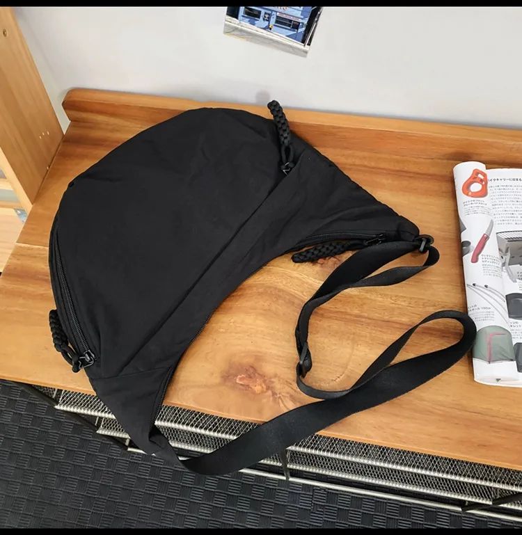 Trendy Women's Soft Cloth Shoulder Bag Solid Color Student Casual Style Big Handbags Crossbody Bags for Women Shoulder Hobos Bag